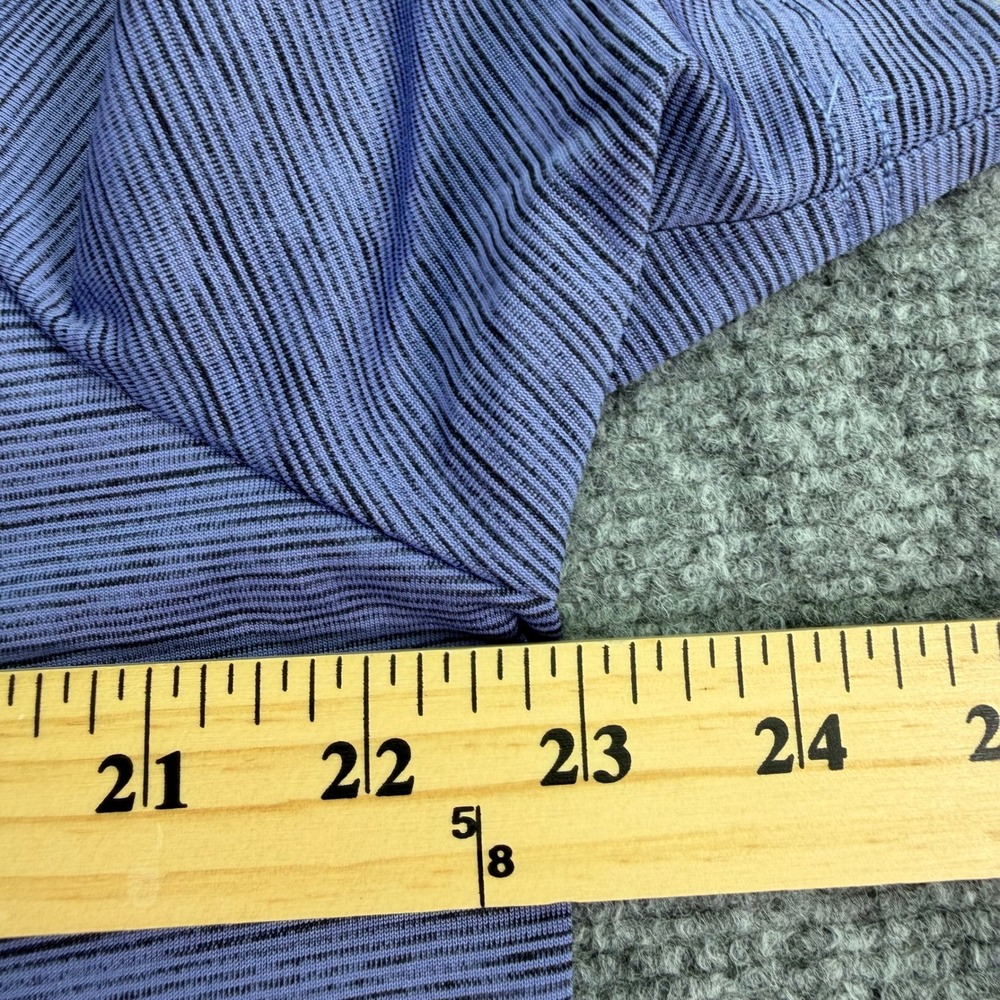 Oakley Polo Shirt Mens‎ Large Purple Stripe Hydrolix Reg Fit TPC Sawgrass Golf - Picture 7 of 10
